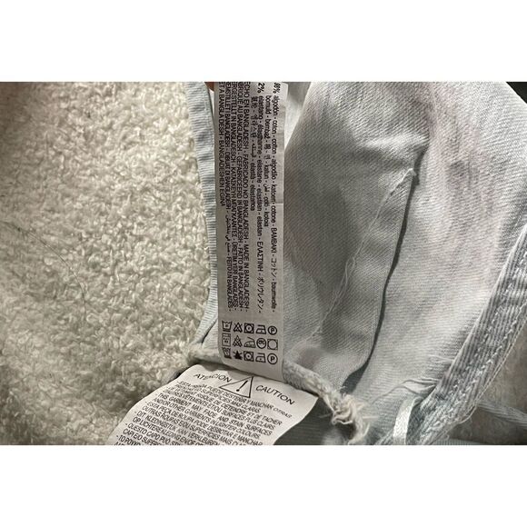 Zara Denim Y2K Bandana Crop Top NWT - Picture 4 of 6